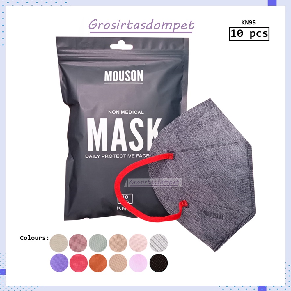 GTD - Masker KN95 KF94 DUCKBILL 5Ply Mouson Disposable Face Mask isi 10pcs