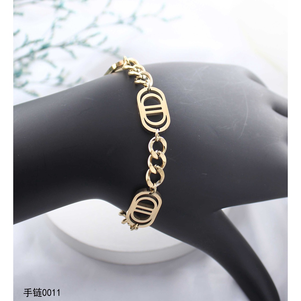 Gelang Titanium Permata Perhiasan Fashion 0011,539.3254