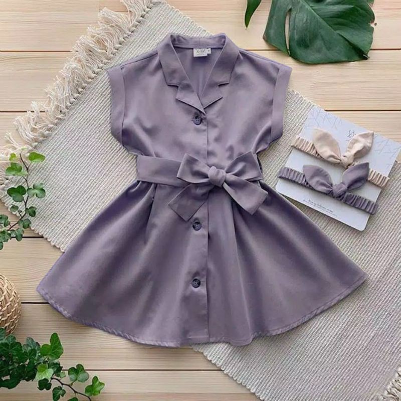 ALONA Dress PRINCESS Anak Perempuan baju terusan anak