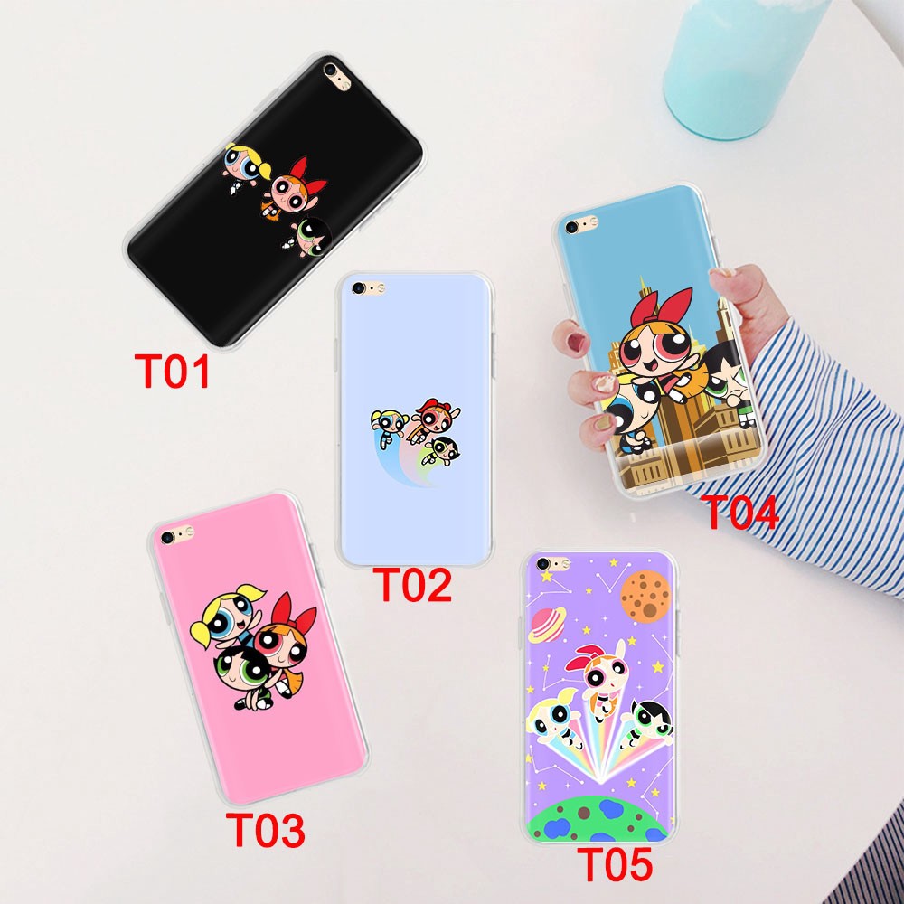 Casing Softcase Iphone 8 7 6s 6 Plus 5 5s Se 5c 4 4s Gambar Powerpuff Girls 223gt Shopee Indonesia