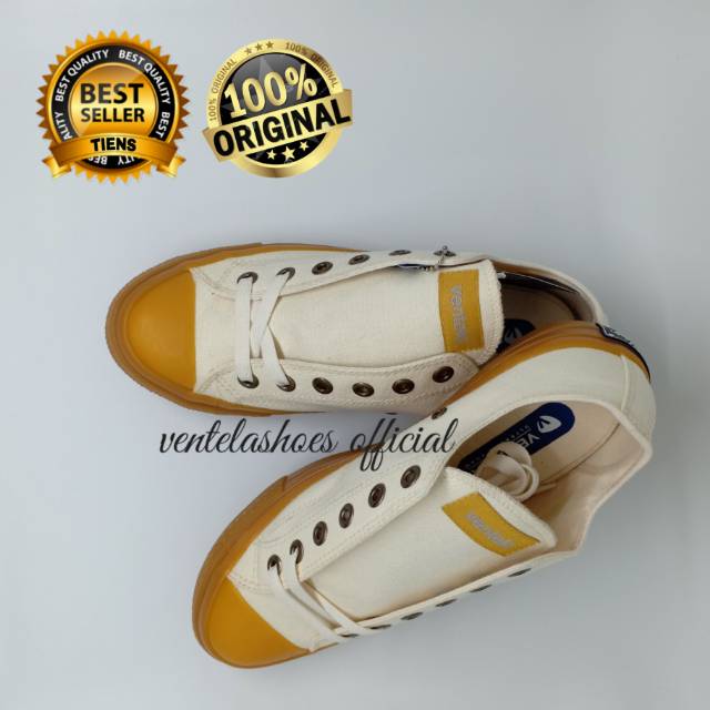 Sepatu Ventela 70s Gum White Natural 100%Original