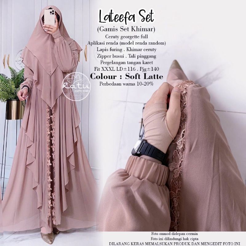 lateefa syari set ori ratu