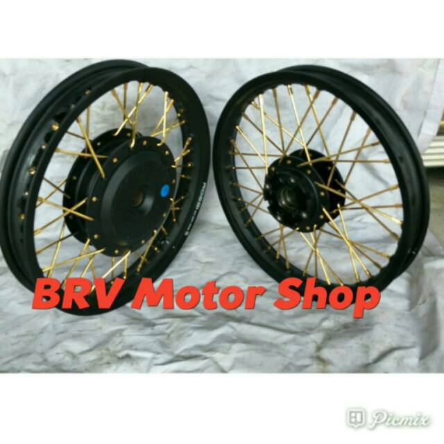 Paket Velg Jari Jari Beat F1 Beat Karbu Vario 110 125 Mio Scoopy Sepaket Velg Ring 14 Vario