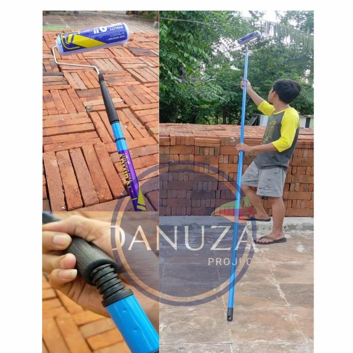 roll cat tembok dan tongkat cat