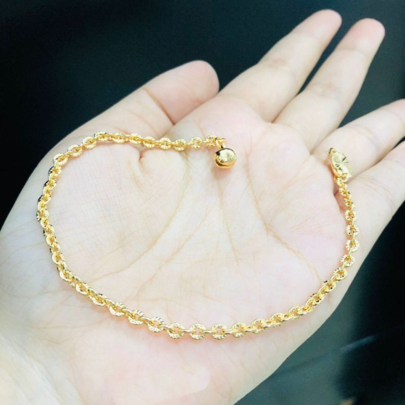 gelang tangan wanita dewasa,gelang nori,gelang perhiasan fashion wanita terbaru, perhiasan mirip mas asli, perhiasan berlapis emas 24 k