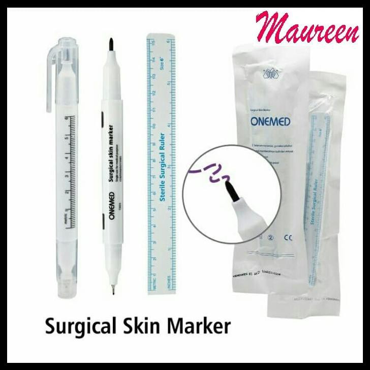 

ONEMED PEN SURGICAL SKIN MARKER PULPEN TANDA KULIT SAAT BEDAH OPERASI