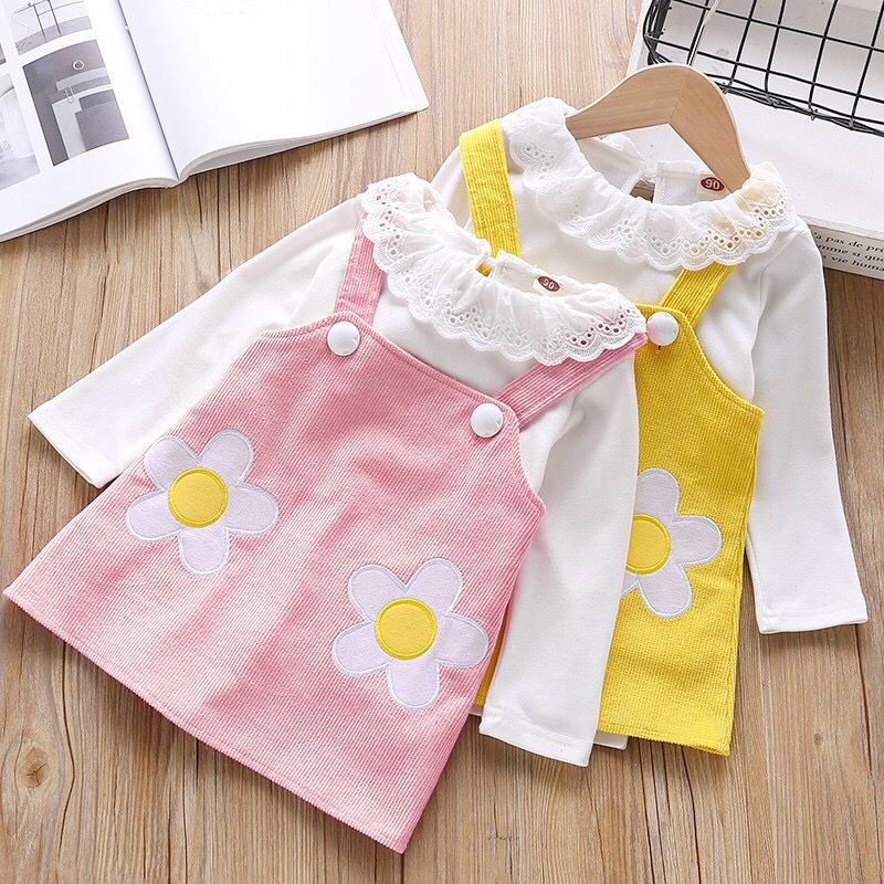 BARU! LIA009 - Dress Korea Bayi 0-2 tahun Perempuan Fashion Terlaris Baju Pesta Pergi Jalan