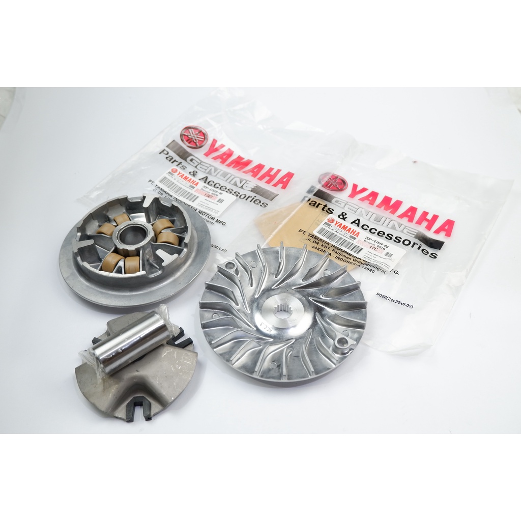 Rumah Roller Assy Plus Kipas Rumah Roller CVT Yamaha NMAX & AEROX