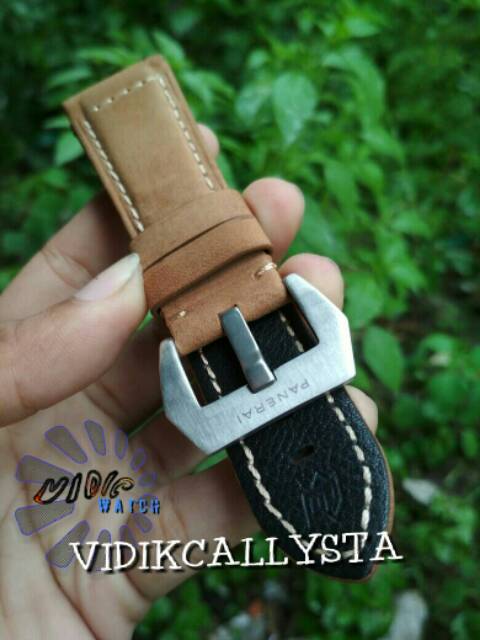 STRAP TALI JAM PANERAI KULIT BLUDRU 26 MM PREMIUM