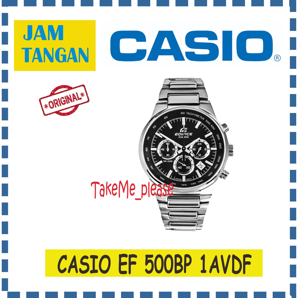 Casio Jam Tangan EF 500BP 1AVDF
