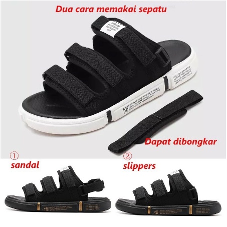 [Kirim Hari ini ]Sandal Pria!Sandal Pria Sendal!Sepatu Pantai! Tali Belakang Yang Bisa Dilepas Sandal Pria  SANDAL GUNUNG PRIA!Sendal Casual Sport Grade Original!SANDAL GUNUNG KASUAL PRIA TRENDI!Sendal Slop Karet Original Pria!Sandal Liling