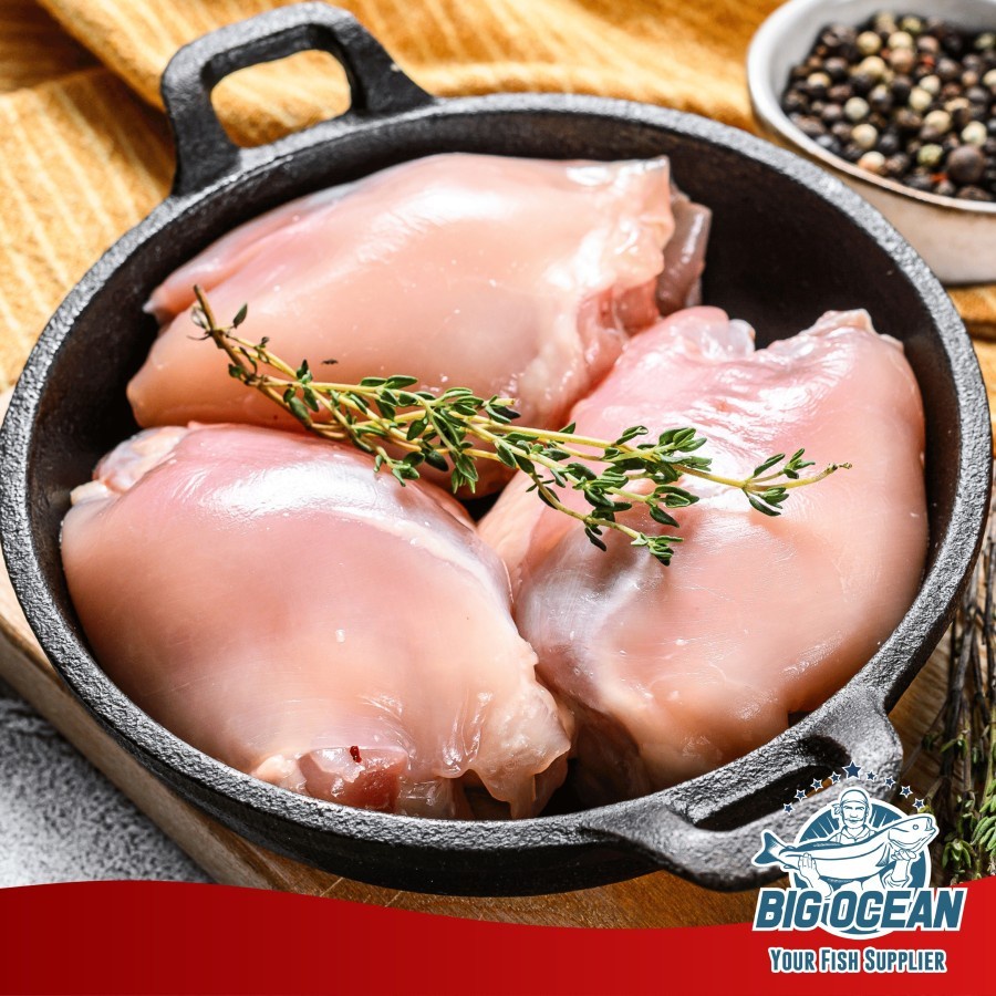 

Fillet Paha Ayam Boneless | Tanpa tulang @1kg