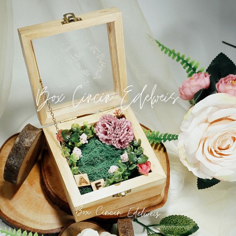 RING BOX/ RING BEARER/ KOTAK CINCIN/ BOX 10X10