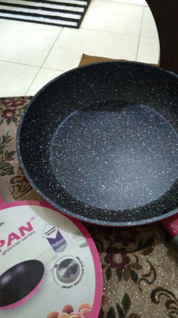 Bolde Fry Pan 22cm Blackpink Superpan Granite Black Pink Induksi 22 Cm Bolde 22cm Fry Psn Bolde