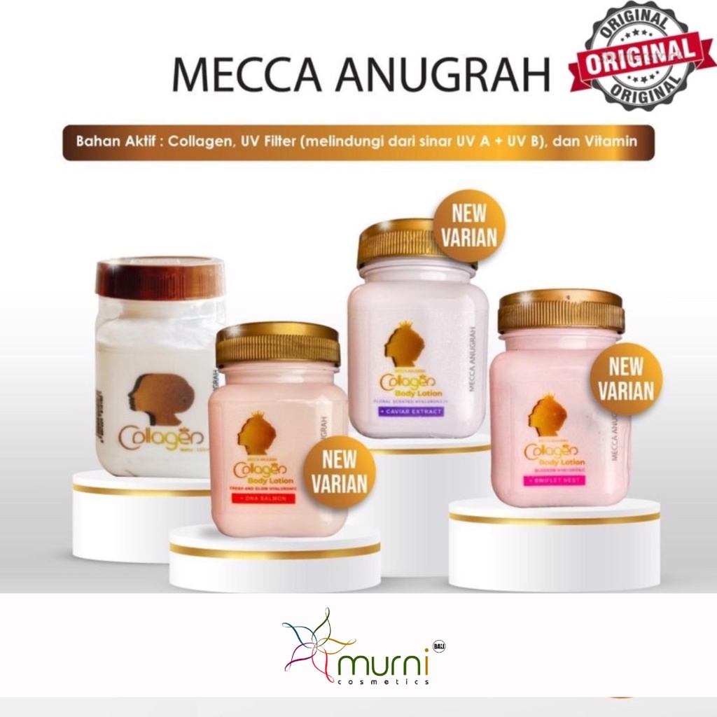 MECCA ANUGRAH COLLAGEN  BODY  LOTION  130ML