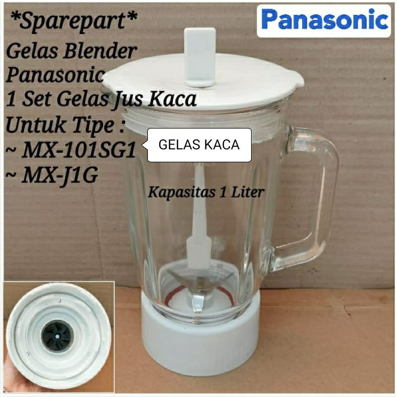 Mounting Blender , JUS  ,  Panasonik , Panasonic   ,  MX-J1G-101 SG Mangkok Pisau Blender Lama