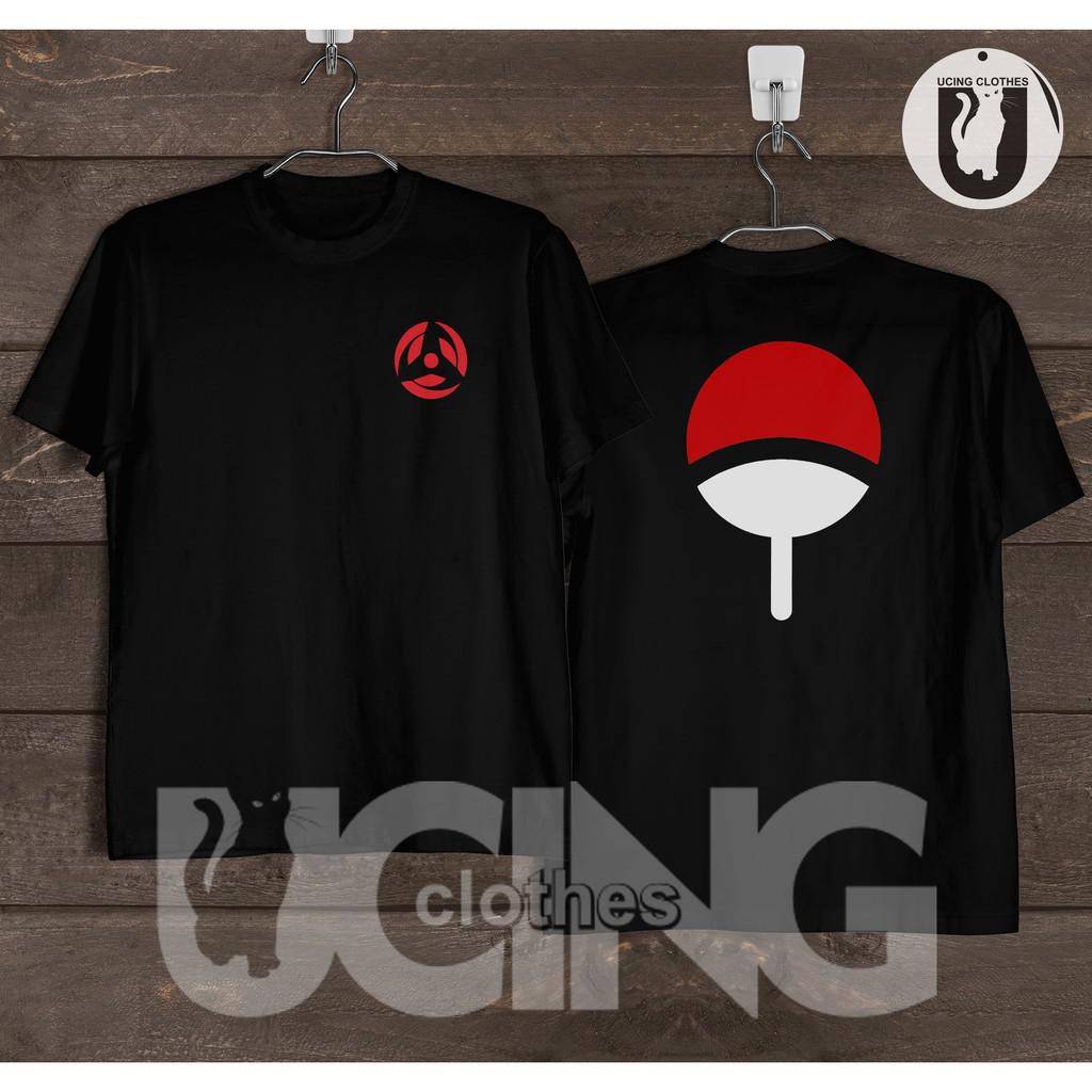 Kaos Baju Sharingan Kakashi Obito Uchiha Kaos Anime