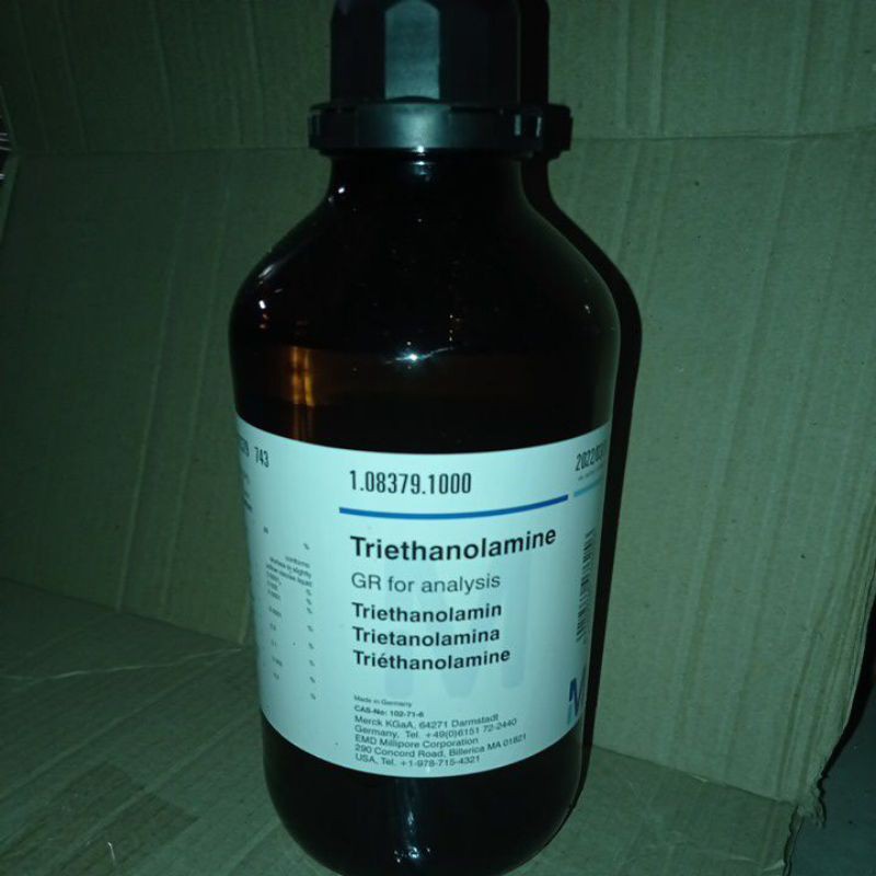 

Triethanolamine For Analysis, TEA 1L Merck