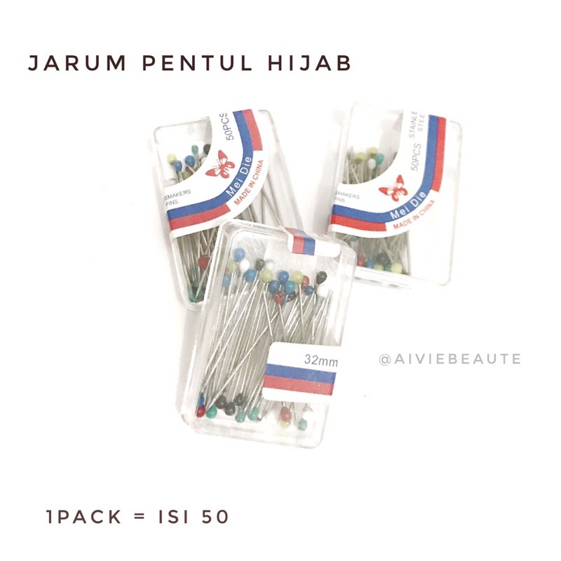 jarum pentul hijab | peniti hijab mini