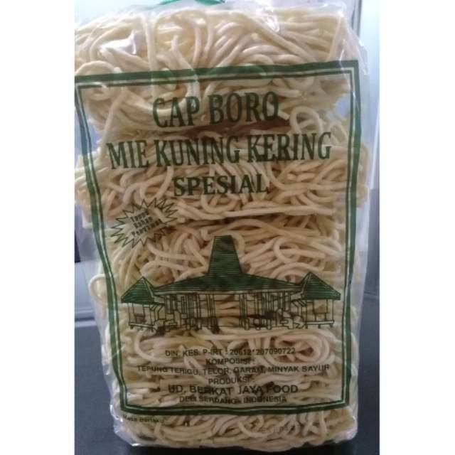 

Mie Kuning Kering Spesial Cap Boro