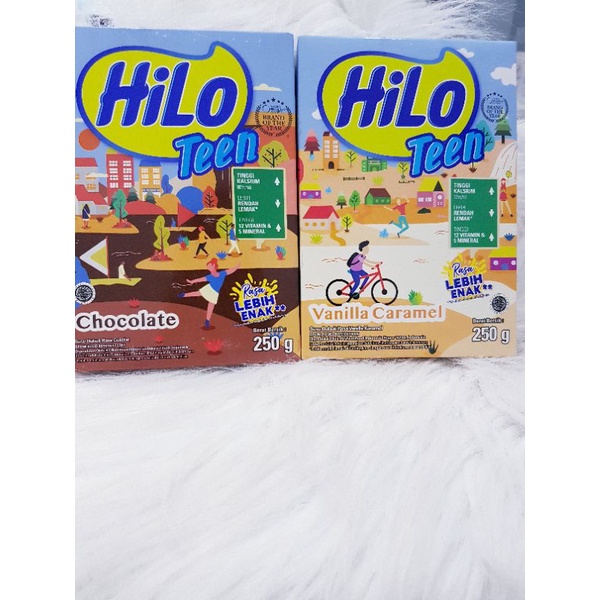 HILO TEEN CHOCOLATE dan VANILA 250G