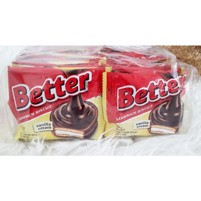 Better Sandwich Biscuit Vanilla Cream 27 gr x 10 pcs