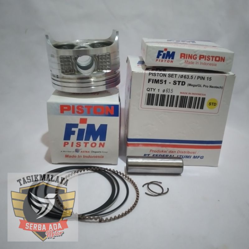 PISTON KIT SEHER KIT FIM 51 GL PRO NEOTECH PEN 15