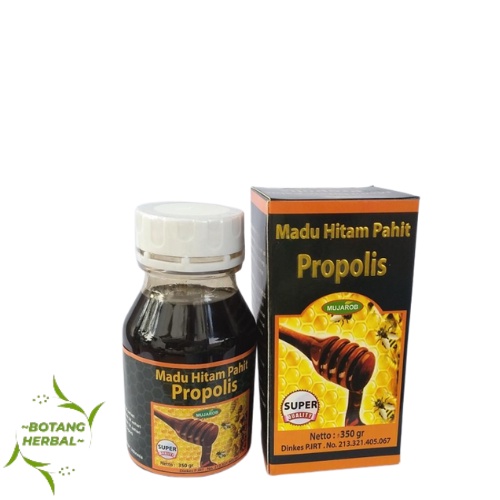 Madu Hitam Pahit Propolis Mujarob 350gr - MPP MUJAROB