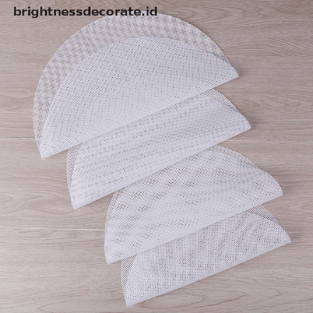 [birth] Round Non-Stick Silicone Mesh Cloth Baking Liners Steamer Pad Dumplings Buns Mat [ID]