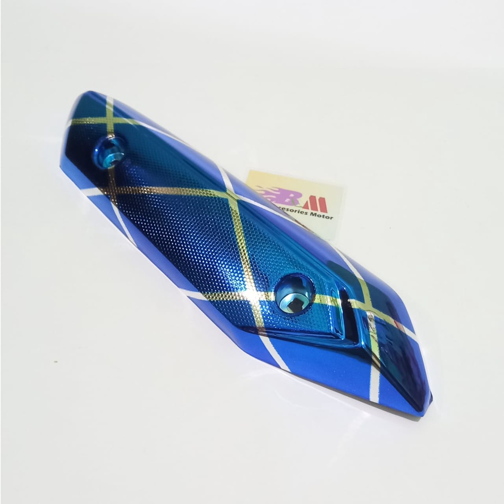 Variasi Cover Tutup Knalpot Beat fi Motor Beat Sport Matic ESP / Beat POP ESP / Beat Street / Scoopy