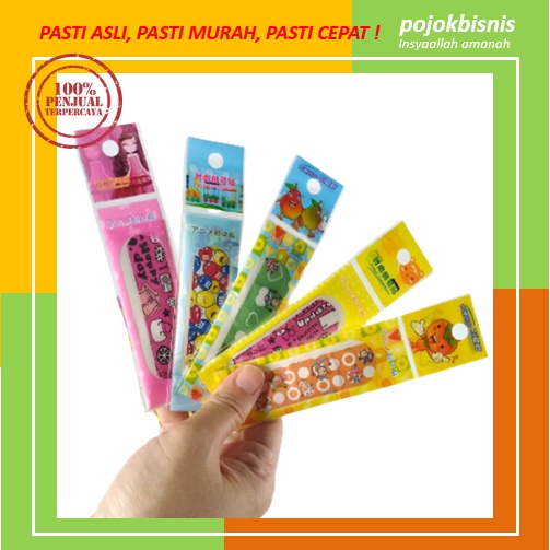 Hansaplast karakter anak/tensoplast/band aid/plester lukas P3K