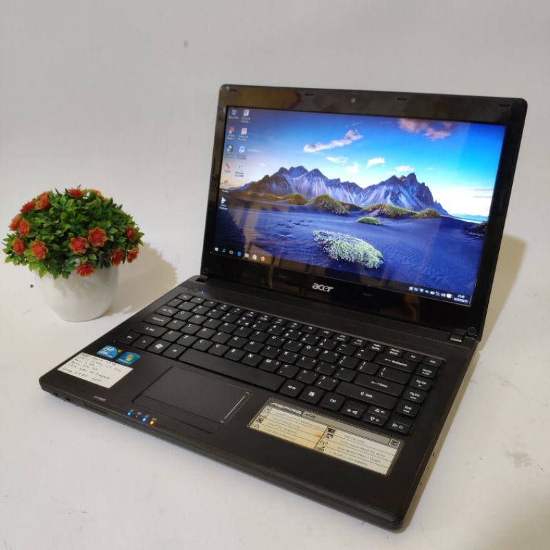 laptop acer aspire 4738 - core i5 - ram 8gb - hardisk 500gb