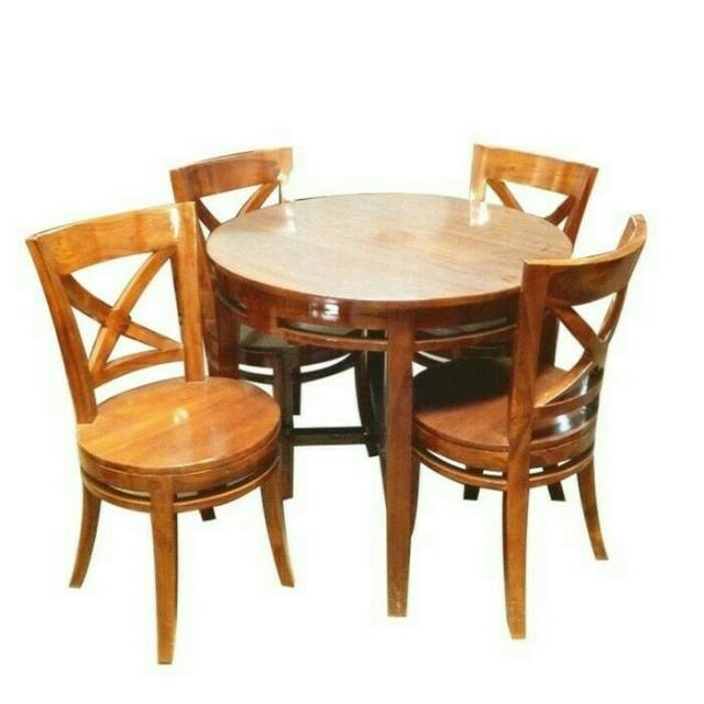Kursi Makan Set Jati Furniture Jepara