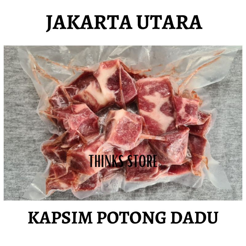 

Daging Babi Kapsim Potong Dadu - Pork Neck Cube