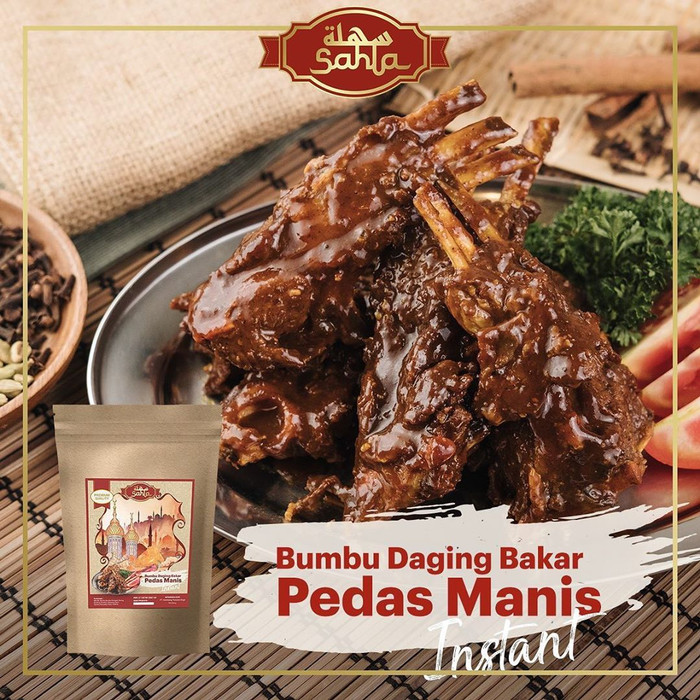 

Ready- Sahla Bumbu Daging Bakar Rempah Instant - Original