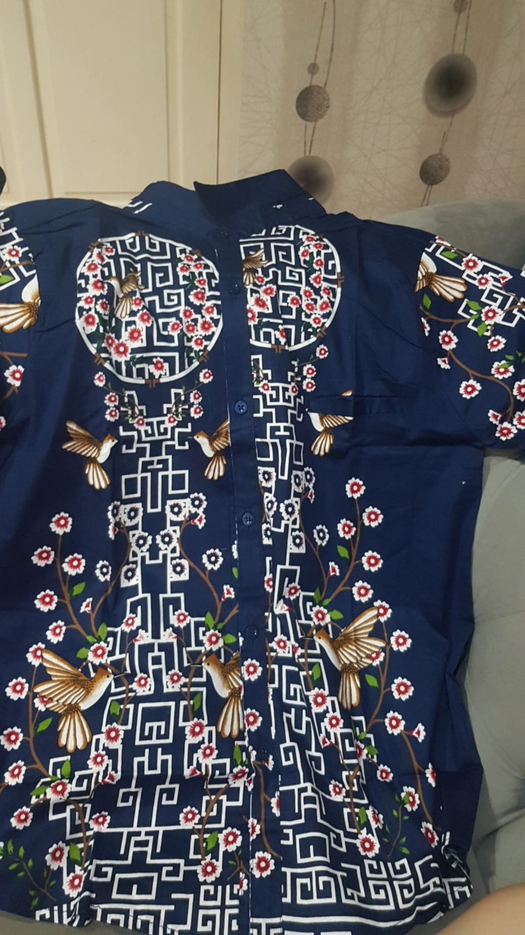 021xr Kemeja Batik Pria