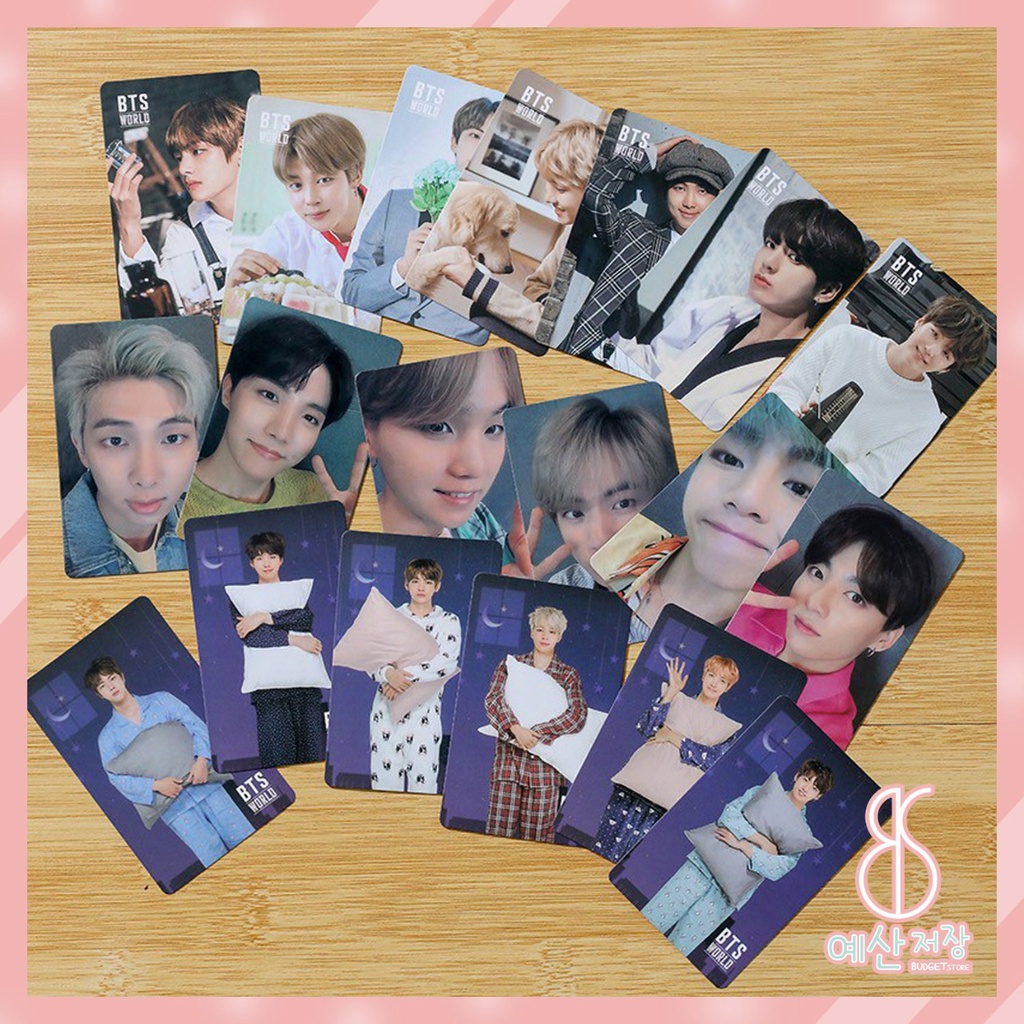 [BS] BISA COD 7pcs Lomo Card Photo Card BTS BT21 World Kartu Foto Karakter KPOP - KP384