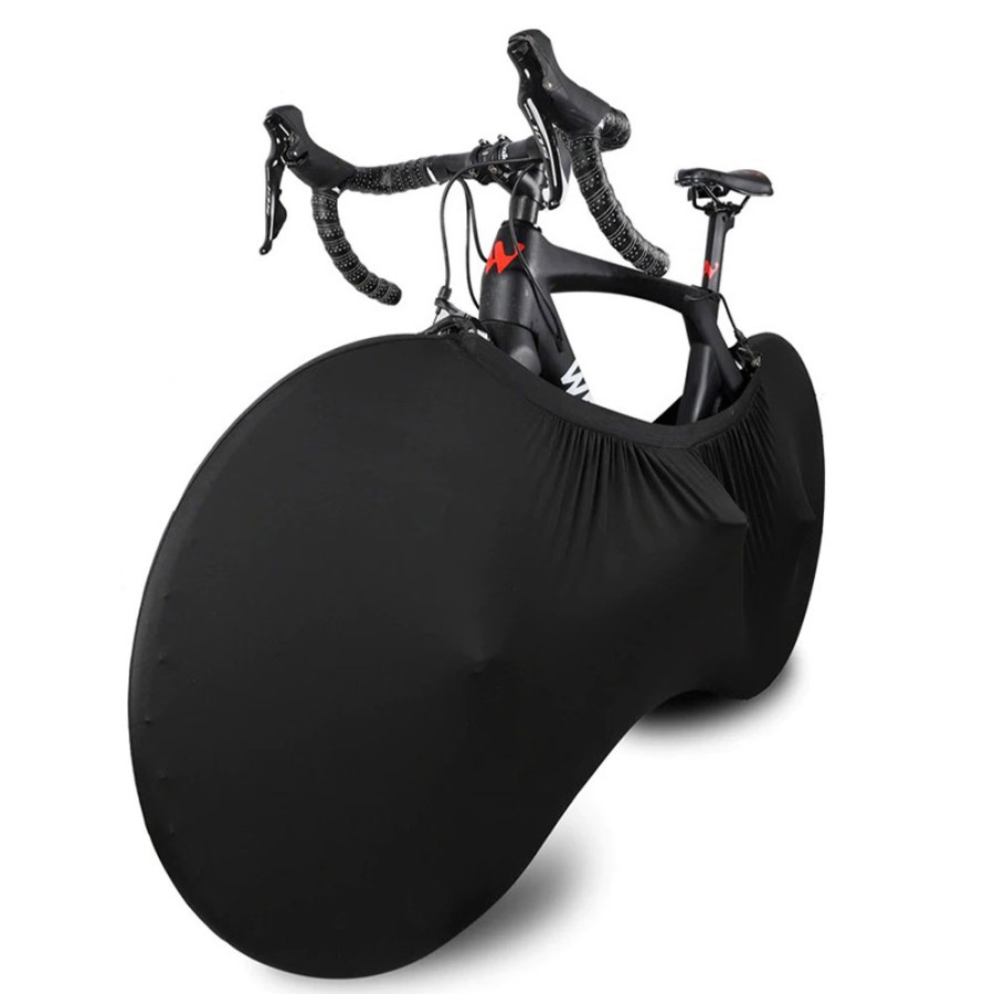 Cover Sarung Pelindung Sepeda Anti-dust Bike Storage Bag 150 cm - 355G - Black