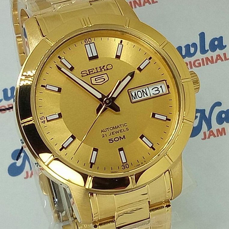 Seiko 5 Ladies SNK888K1 Automatic Gold Polished | Jam Wanita SNK888