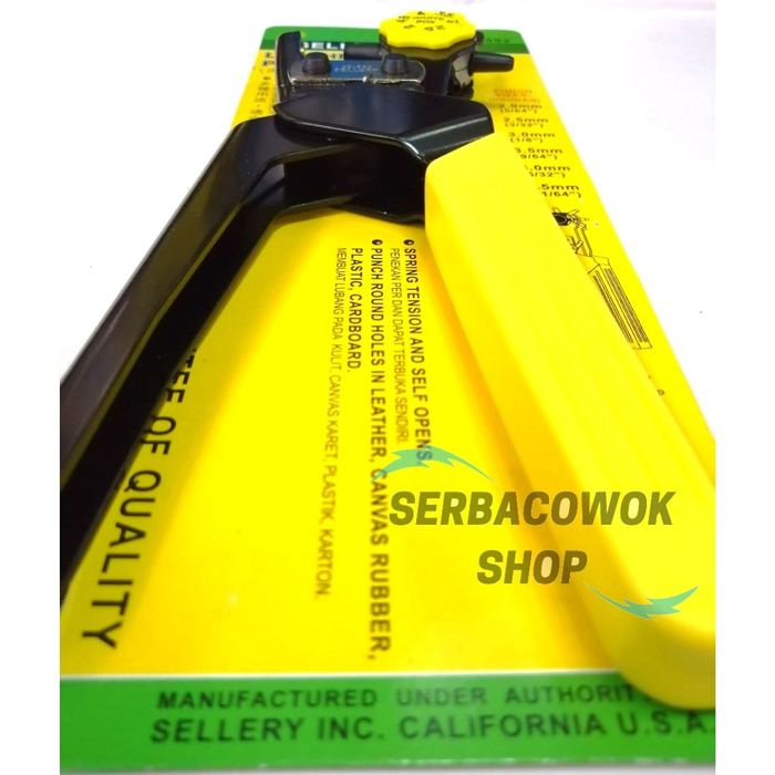 

E040F Pembolong Sabuk Gesper Jaket Sellery Leather Punch 92-882 Termurah Rg050R