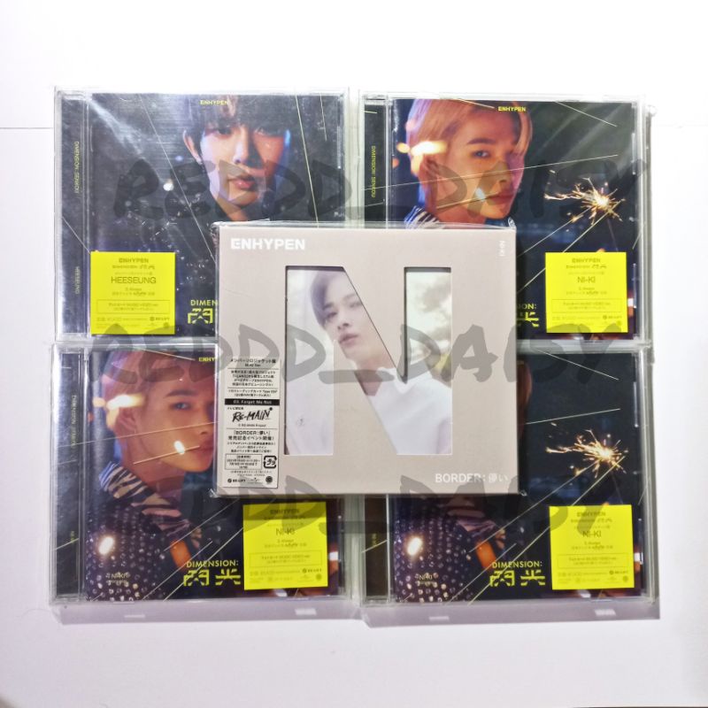 [READY STOCK] SOLO JACKET ENHYPEN DIMENSION SENKOU NI-KI HEESEUNG ALBUM ONLY