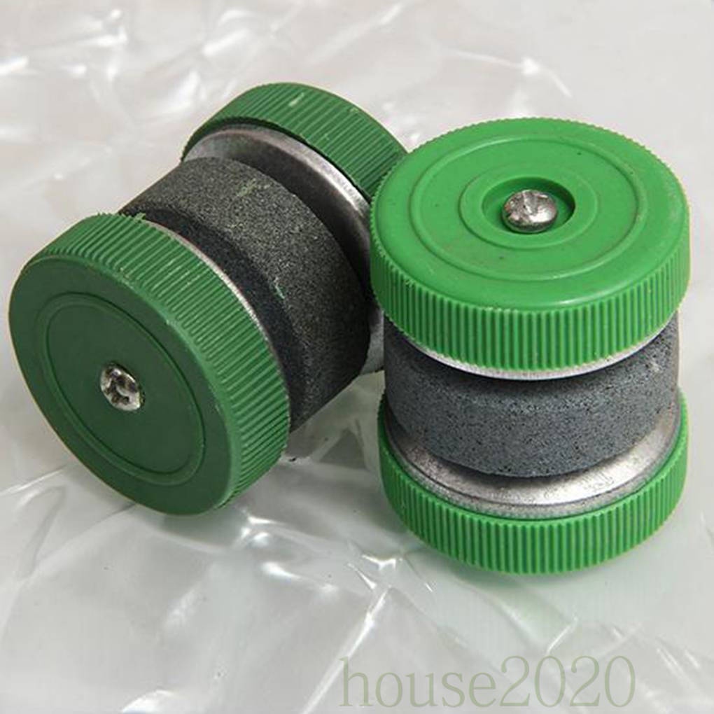 [house2020]Double Sides Cutten Device Sharpener Round Grinding Wheels Sharpening Stone Whetstone Kitchen Accessories