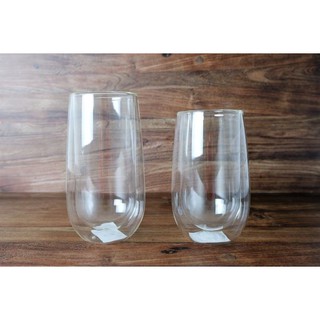 Benoa Double  Wall Glass  350 mL Gelas Bir Kaca  Cantik 