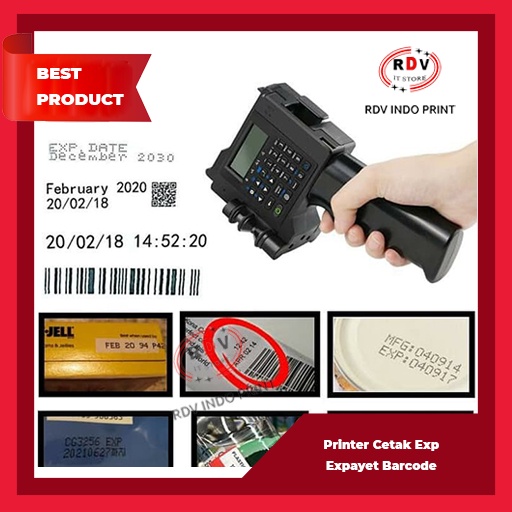 printer cetak exp expayet barcode