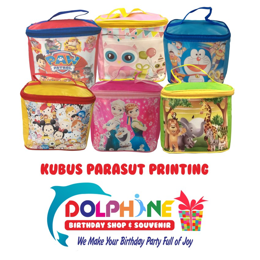 

Tas Ultah Anak Kubus Parasut Printing
