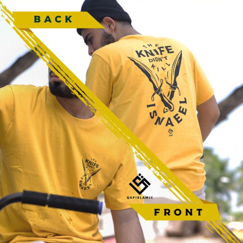 Baju Muslim Pria Qaf Muslim Apparel Kaos Pria Muslim Kekinian