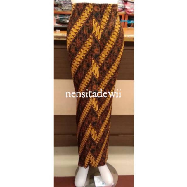 Grosir Rok Bawahan Batik / Rok Plisket