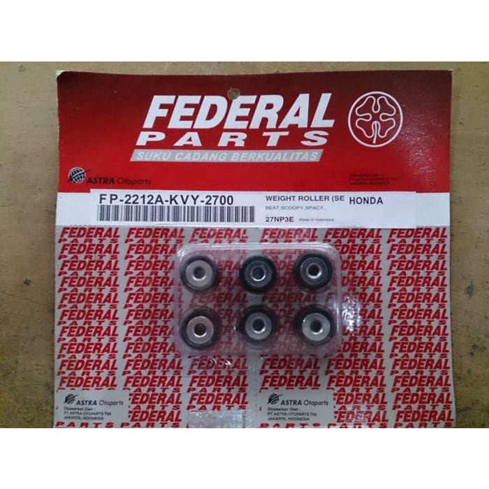 Roller Set Kvy 12 Gram - Beat Spacy Scoopy Karbu Asli Federal FP-2212A-KVY-2700