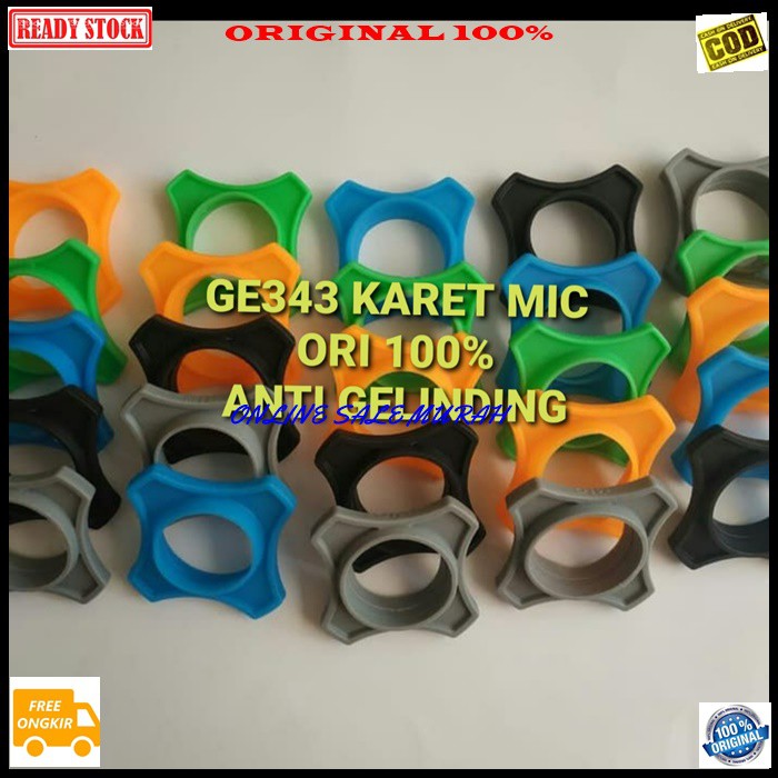 G343 Karet mic pelindung anti jatuh gelinding slip pengaman vocal kabel wireless multi universal mik karaoke microphone original G343   BISA DIGUNAKAN KE SEGALA JENIS MIC  WARNA RANDOM KLO STOK KOSONG  HARGA SATUAN G343