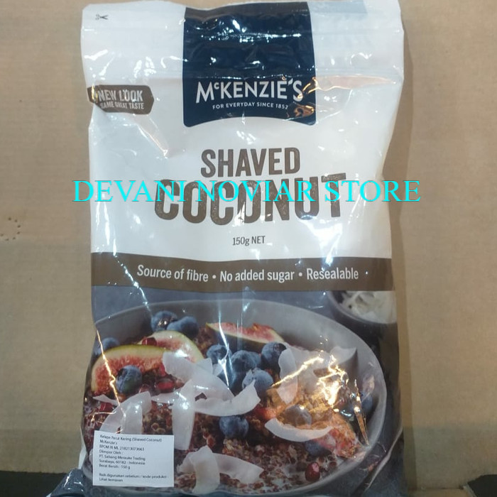 

McKenzie's Shaved Coconut 150gram